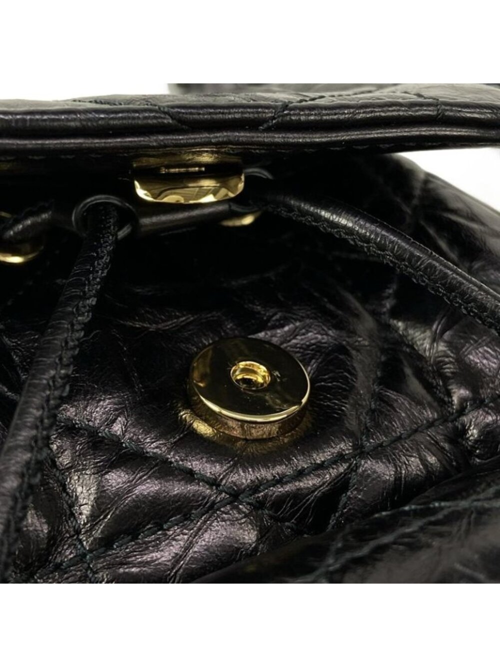 Dior Sac u Caro Backpack Small Black Macro Cannage - Picture 16 of 16